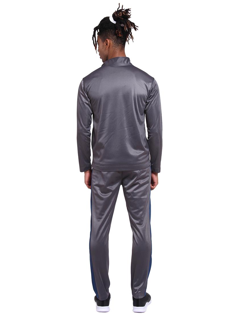 grey color block track suit - 15962471 - Zoom Image - 3