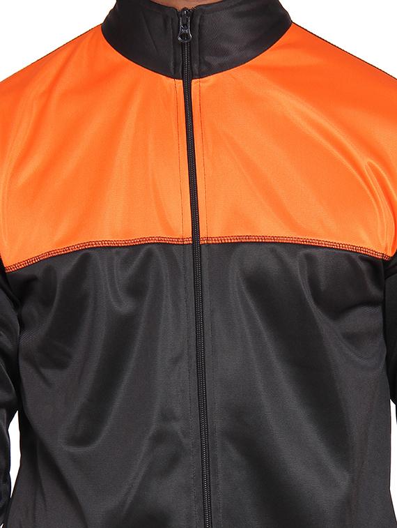 black color block track suit - 15962472 - Zoom Image - 4