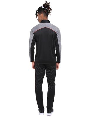 black color block track suit - 15962476 - Standard Image - 3