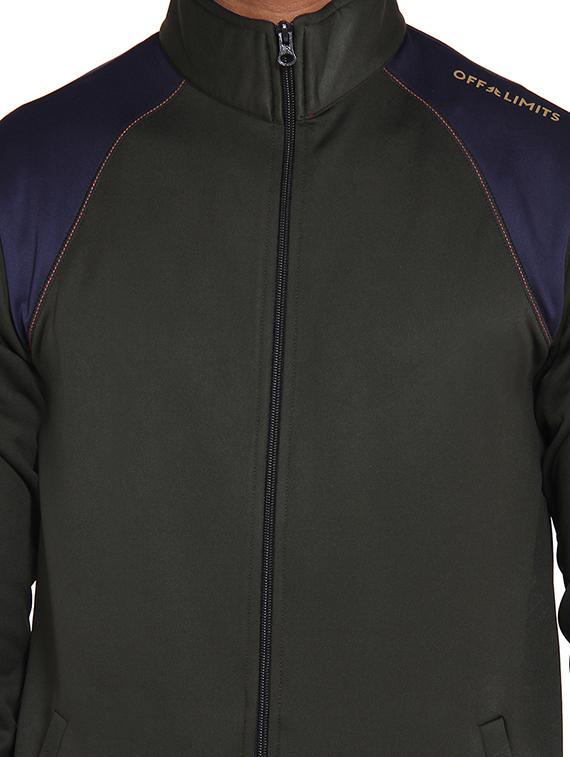 green color block track suit - 15962480 - Zoom Image - 4