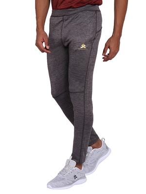 grey polyester full length track pant - 15962483 - Standard Image - 2