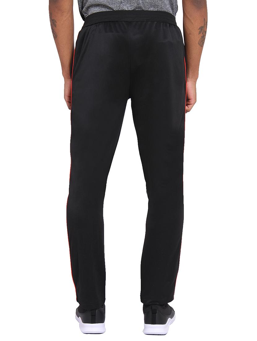black polyester full length track pant - 15962487 - Zoom Image - 3