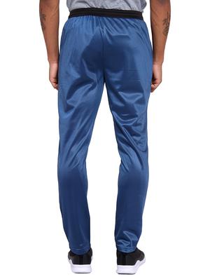 blue polyester full length track pant - 15962489 - Standard Image - 3