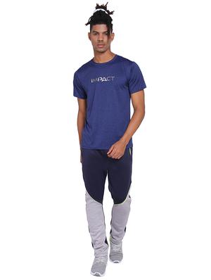 navy blue polyester full length track pant - 15962493 - Standard Image - 4