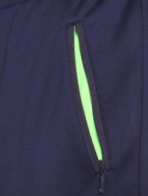 navy blue polyester full length track pant - 15962493 - Standard Image - 5