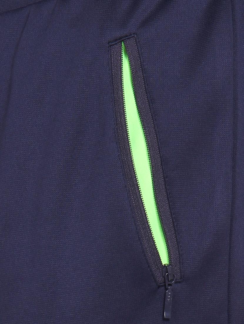 navy blue polyester full length track pant - 15962493 - Zoom Image - 5