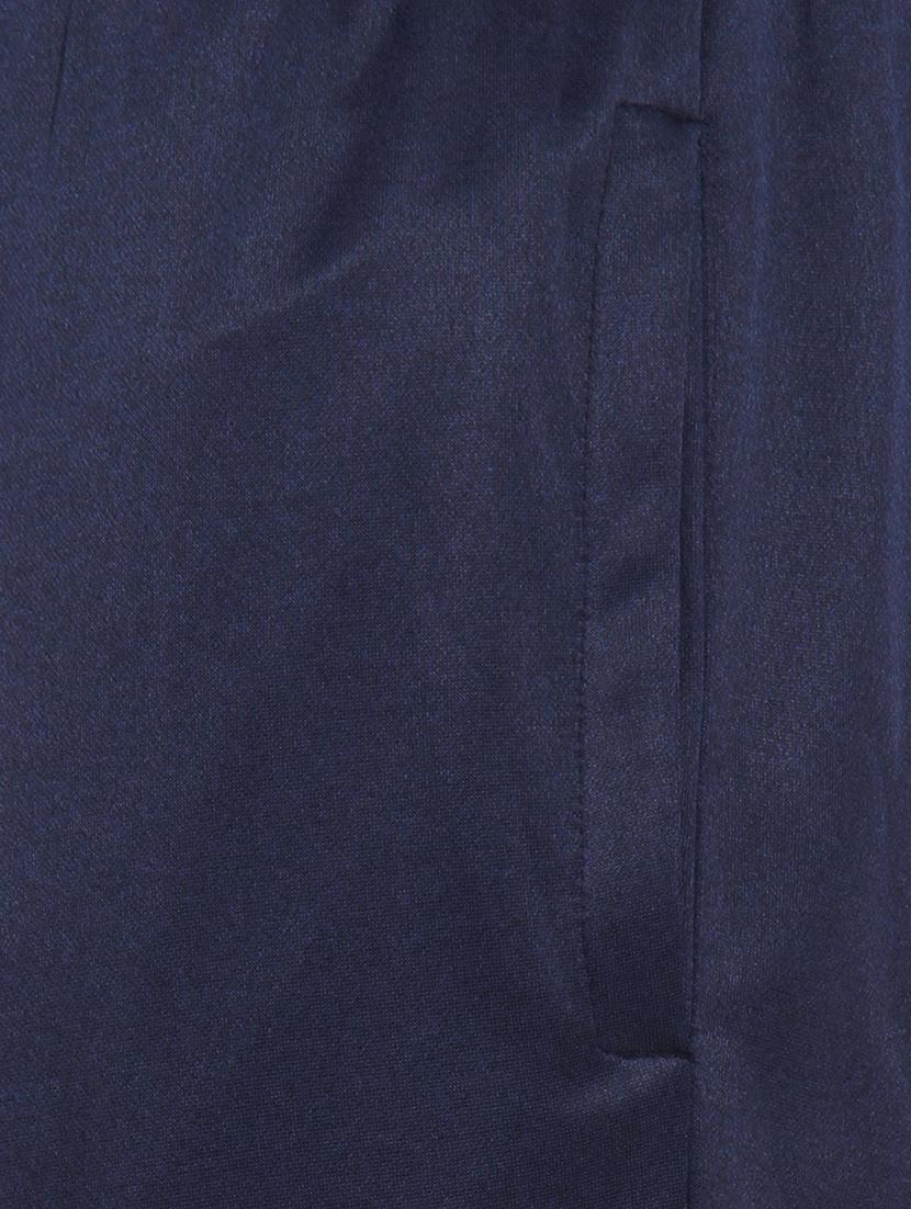 navy blue polyester full length track pant - 15962497 - Zoom Image - 5