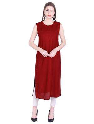 straight kurta with embroidered jacket - 15962883 - Standard Image - 4