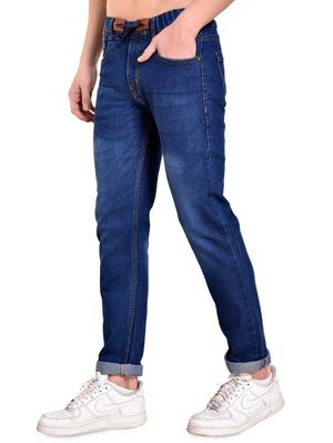 dark blue denim washed jeans - 15963531 - Standard Image - 2