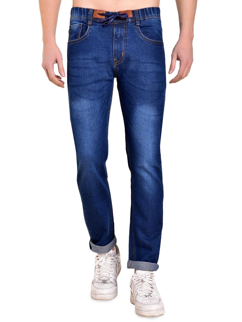 dark blue denim washed jeans - 15963531 - Zoom Image - 1