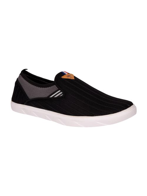 black mesh casual slio ons - 15963626 - Standard Image - 1