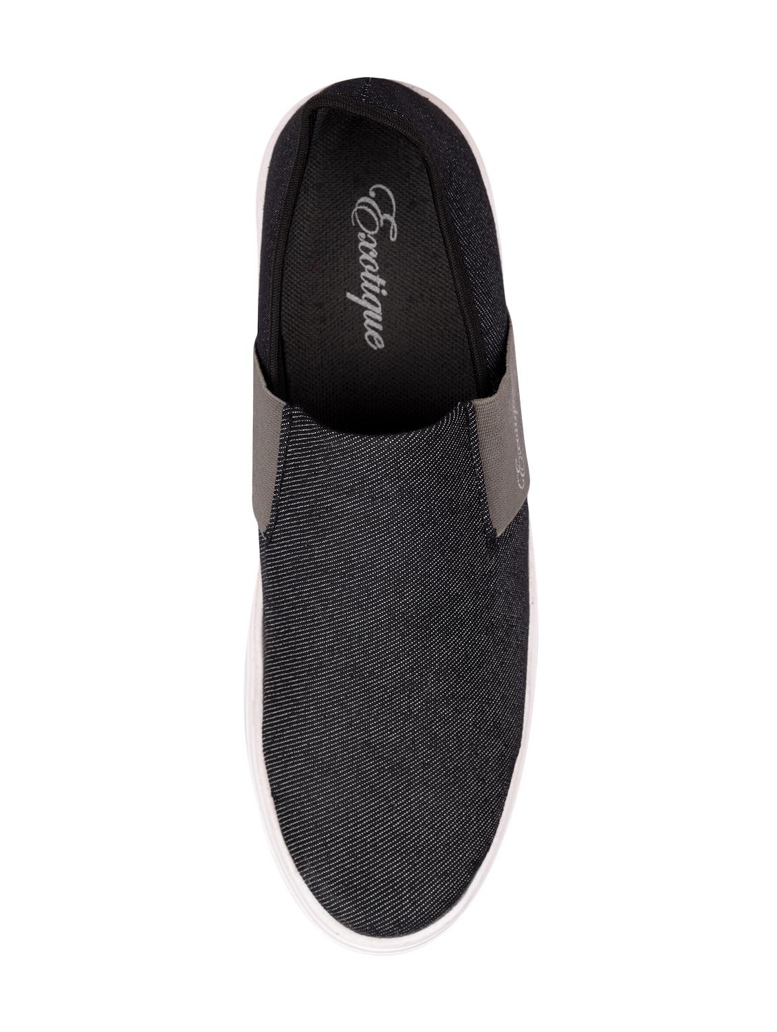 black canvas casual slip ons - 15963629 - Zoom Image - 4