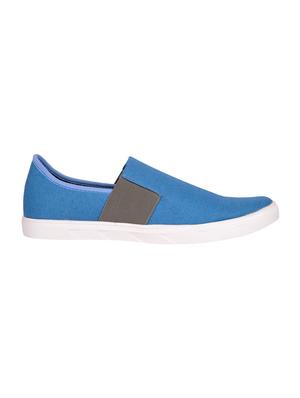 blue canvas casual slip ons - 15963631 - Standard Image - 2