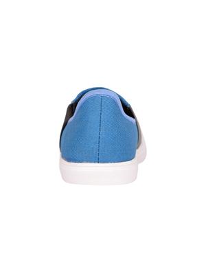 blue canvas casual slip ons - 15963631 - Standard Image - 3