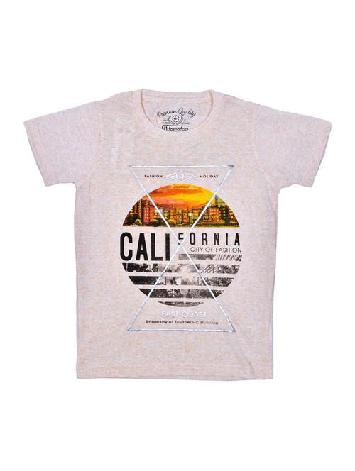 round neck graphic print t-shirt - 15964675 - Standard Image - 1