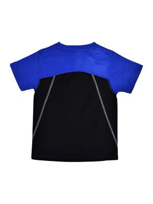 round neck color block t-shirt - 15964689 - Standard Image - 2