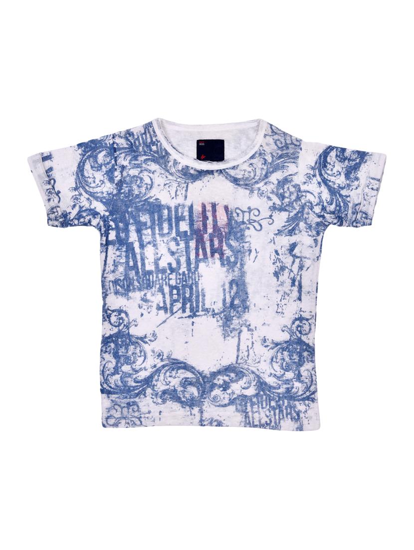 blue cotton t-shirt - 15964694 - Zoom Image - 1