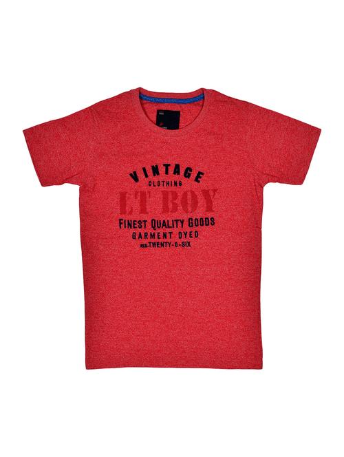 red cotton tshirt - 15964701 - Standard Image - 1
