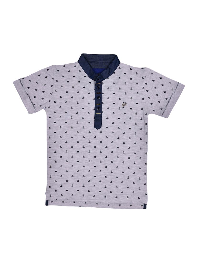grey cotton tshirt - 15964712 - Zoom Image - 1