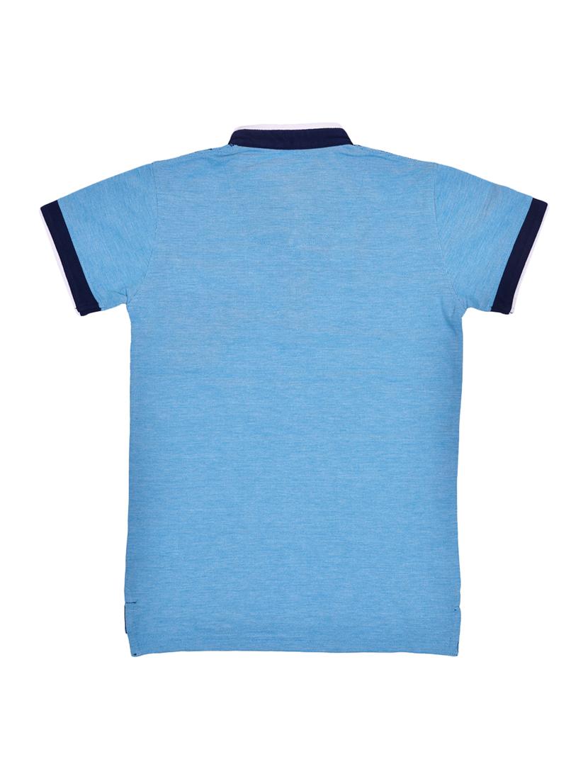 mandarin neck quirky print t-shirt - 15964726 - Zoom Image - 2