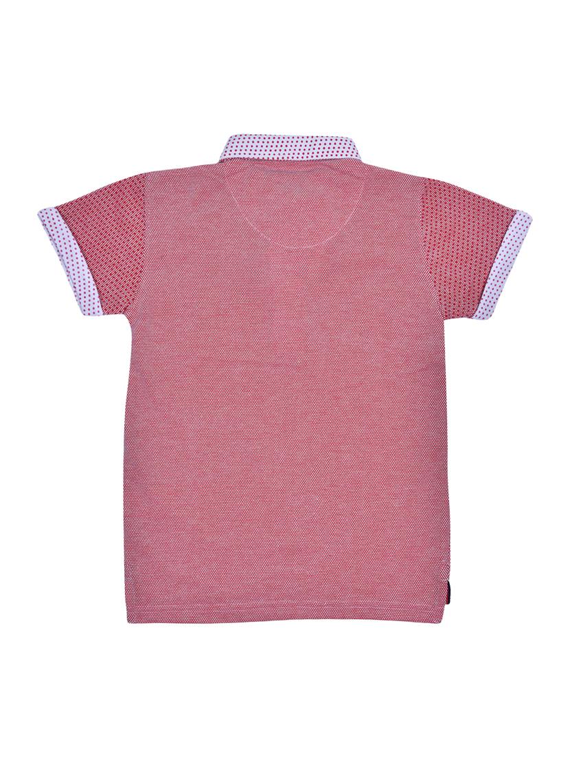 red cotton tshirt - 15964731 - Zoom Image - 2