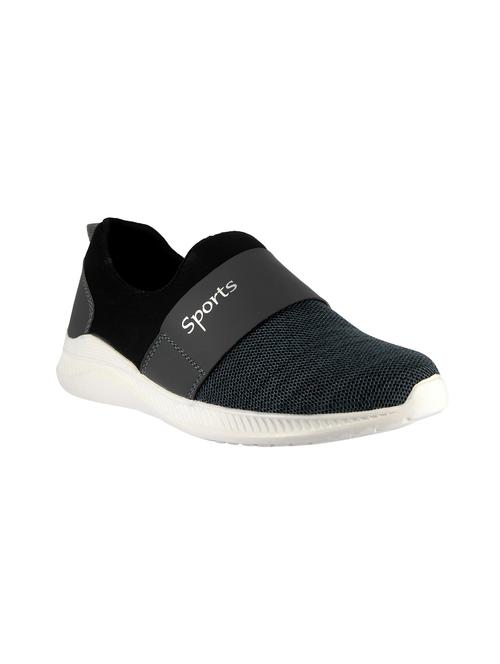 grey mesh slip on sport shoes - 15964954 - Standard Image - 1