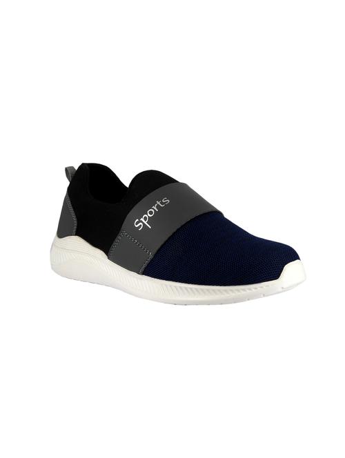 blue mesh slip on sport shoes - 15964955 - Standard Image - 1