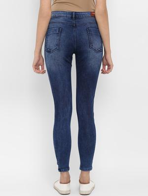 distressed skinny fit jeans - 15965027 - Standard Image - 3