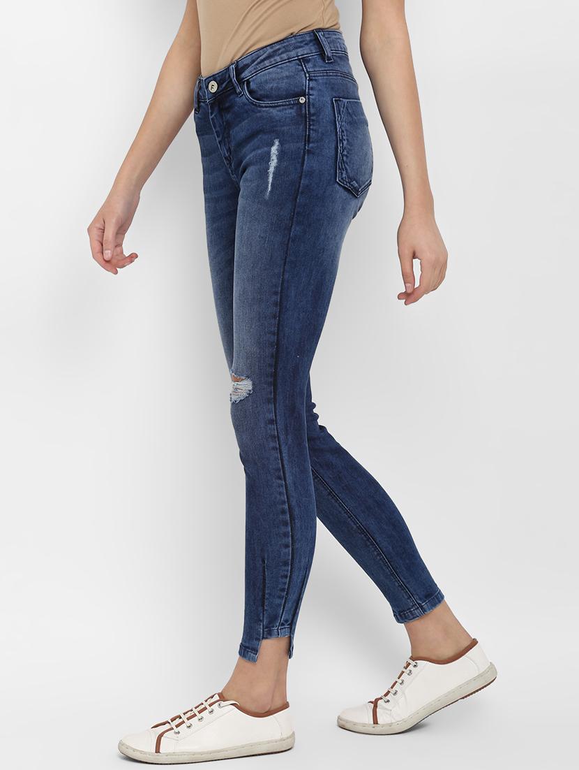 distressed skinny fit jeans - 15965027 - Zoom Image - 2