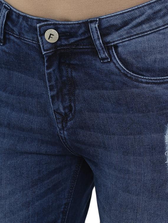 distressed skinny fit jeans - 15965027 - Zoom Image - 5