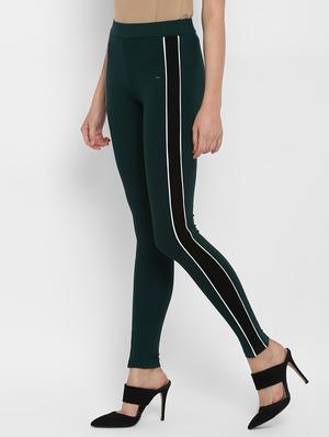 contrast striped ankle length jegging - 15965028 - Standard Image - 2