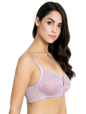 cut out detail floral laced bra - 15965241 - Standard Image - 2