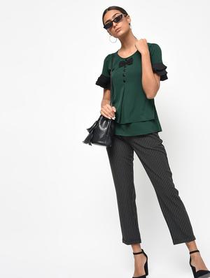 contrast detail layered top - 15965301 - Standard Image - 4