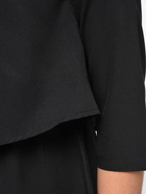 asymmetric hem layered top - 15965302 - Standard Image - 6