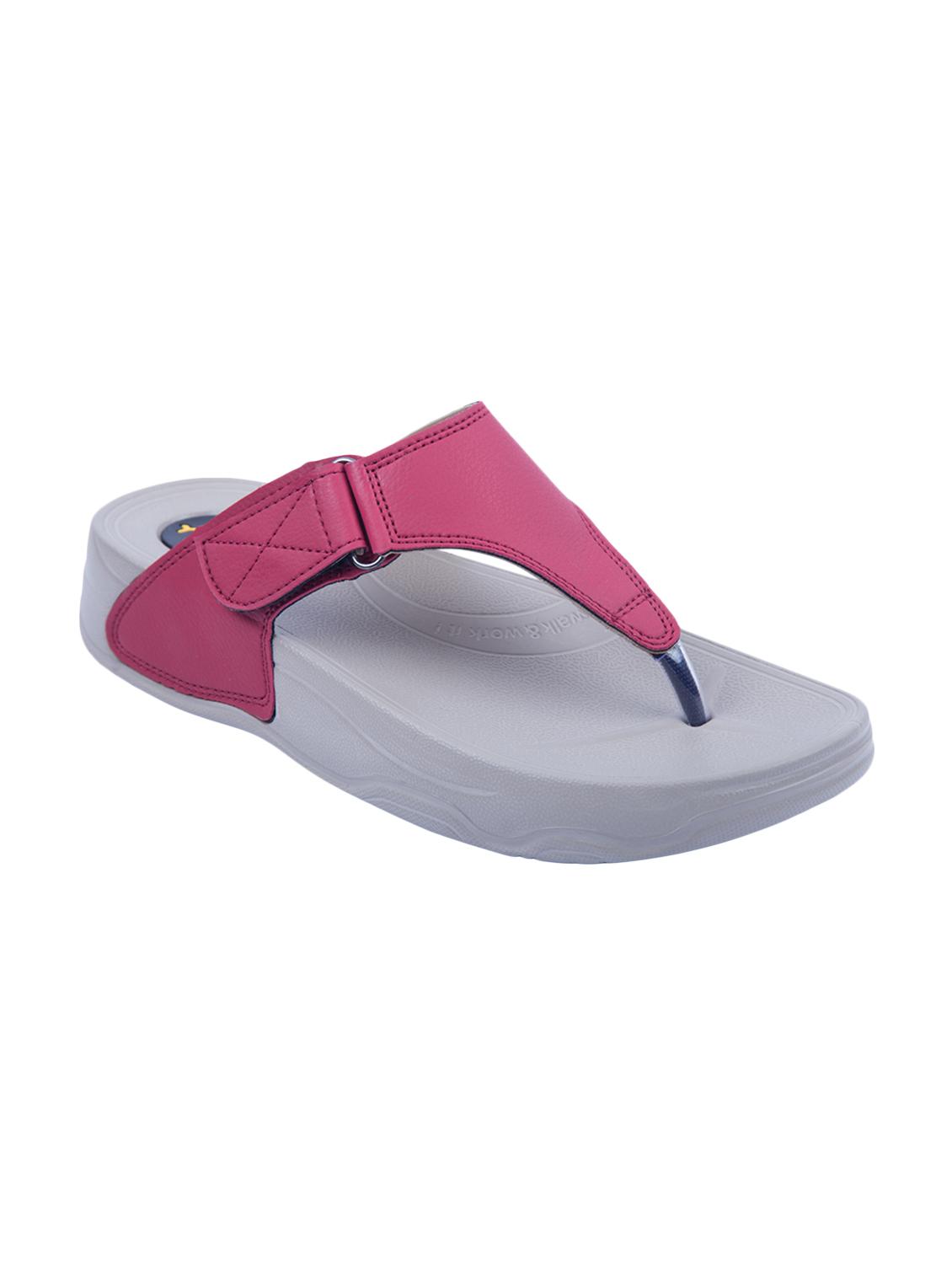 pink toe separator slippers - 15965351 - Zoom Image - 1