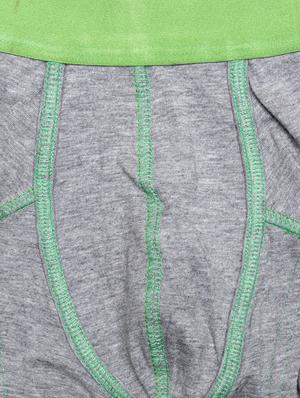 grey solid trunks brief - 15965959 - Standard Image - 4