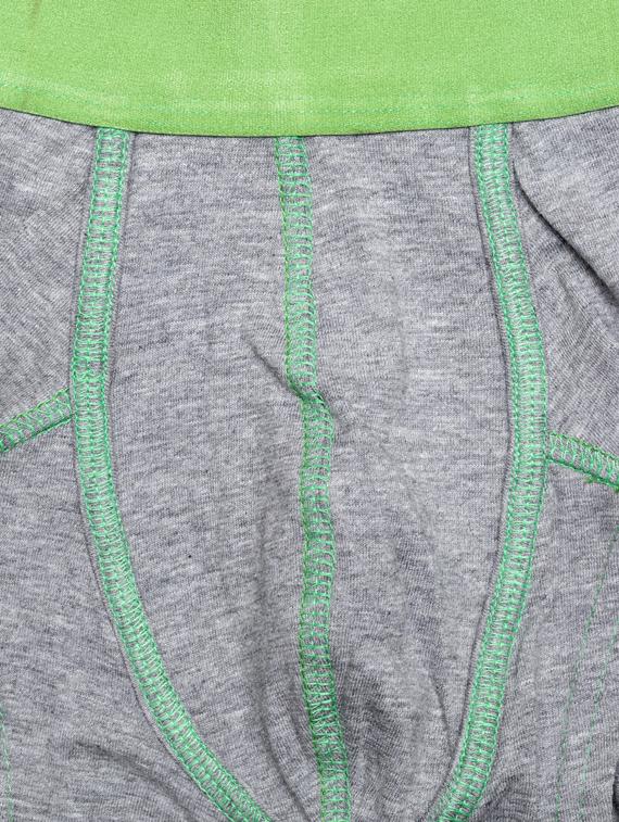 grey solid trunks brief - 15965959 - Zoom Image - 4