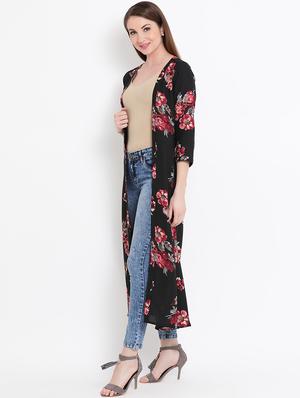 floral maxi shrug - 15966179 - Standard Image - 2
