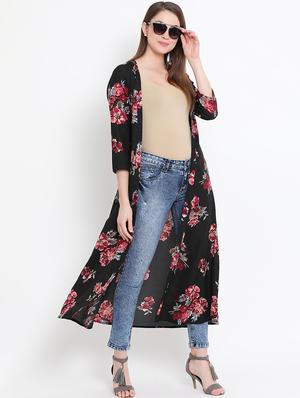 floral maxi shrug - 15966179 - Standard Image - 4