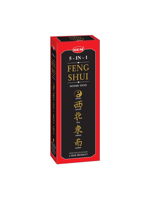 feng shui 5-in-1 incense sticks(9.3 cm x 6.0 cm x 25.5cm, black ) - 15966261 - Very Small Image - 1