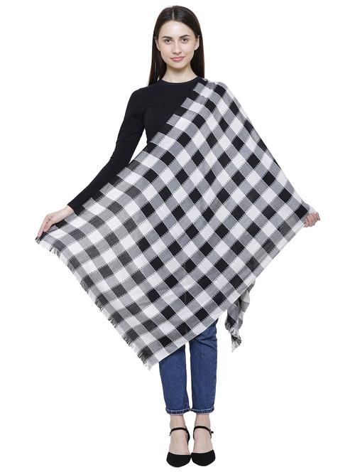 black viscose scarf - 15966344 - Standard Image - 1