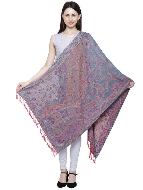 pink viscose shawl - 15966352 - Standard Image - 1
