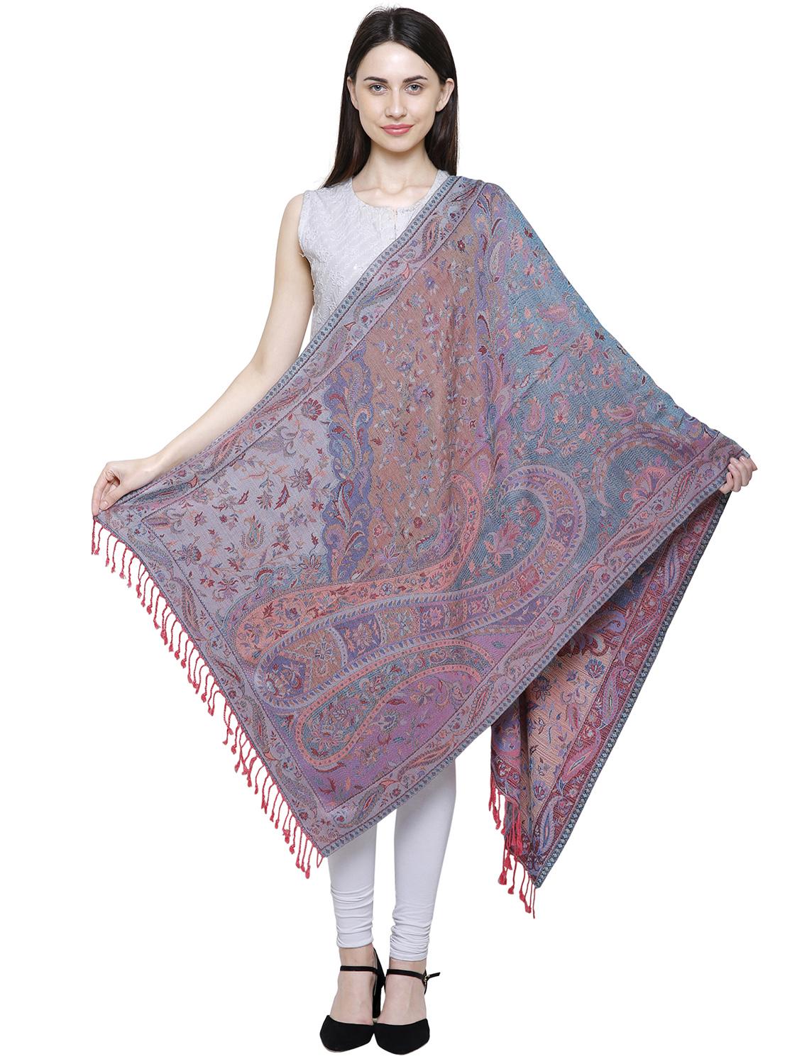 pink viscose shawl - 15966352 - Zoom Image - 1