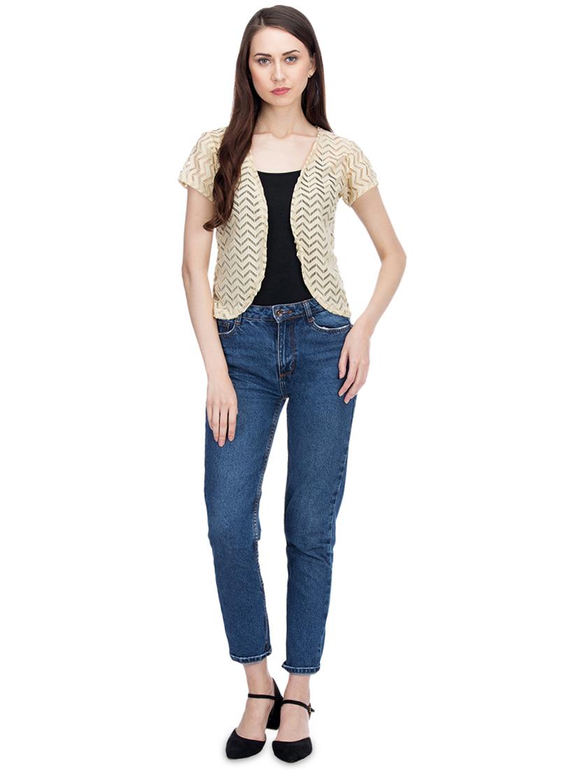 short sleeved laced shrug - 15966368 - Zoom Image - 4