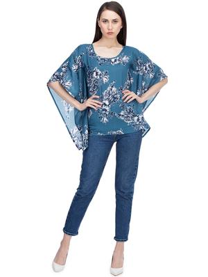 round neck floral kaftan - 15966381 - Standard Image - 4