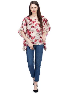 floral kaftan top - 15966382 - Standard Image - 4