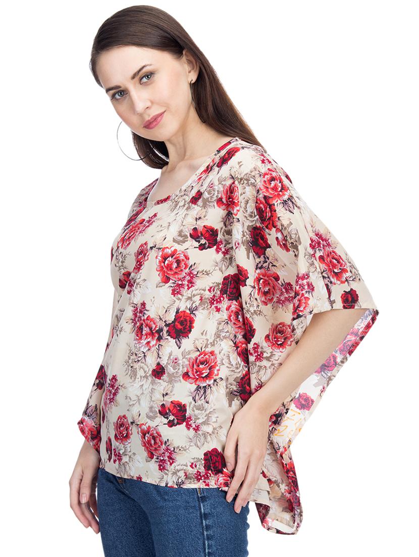floral kaftan top - 15966382 - Zoom Image - 2