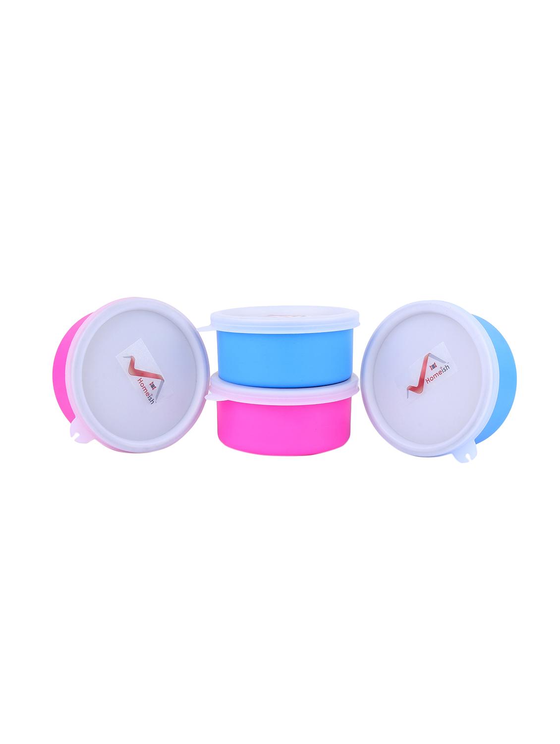 stainless steel small lunch containers (set of 4) - 15966837 - Zoom Image - 2