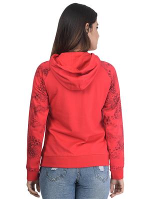 raglan sleeved hooded sweatshirt - 15967051 - Standard Image - 3