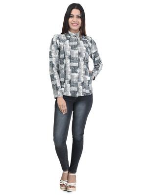 mandarin neck button up coat - 15967060 - Standard Image - 4
